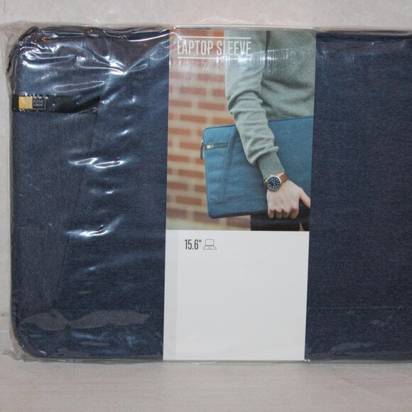 NEW Case Logic 15.6 Blue Laptop Sleeve - Picture 1 of 2